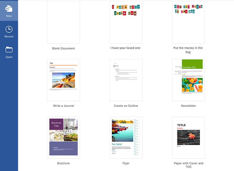 Word Templates